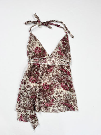 Paisley Halter Cami ♡ S