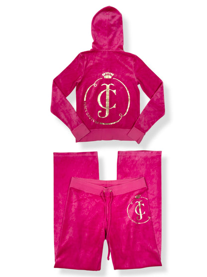 Juicy Couture Pink Tracksuit ♡ S