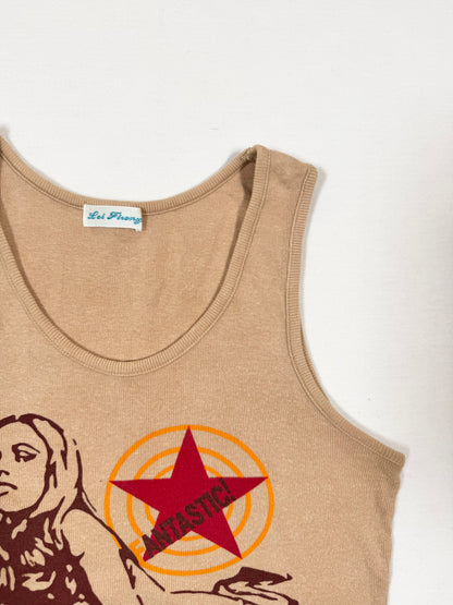 Girl Print Tank