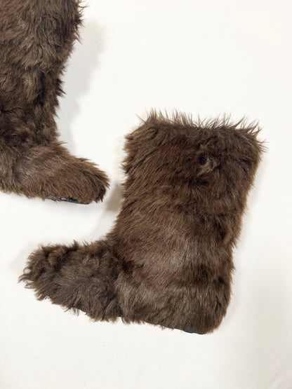 Caminado Brown Fur Boots