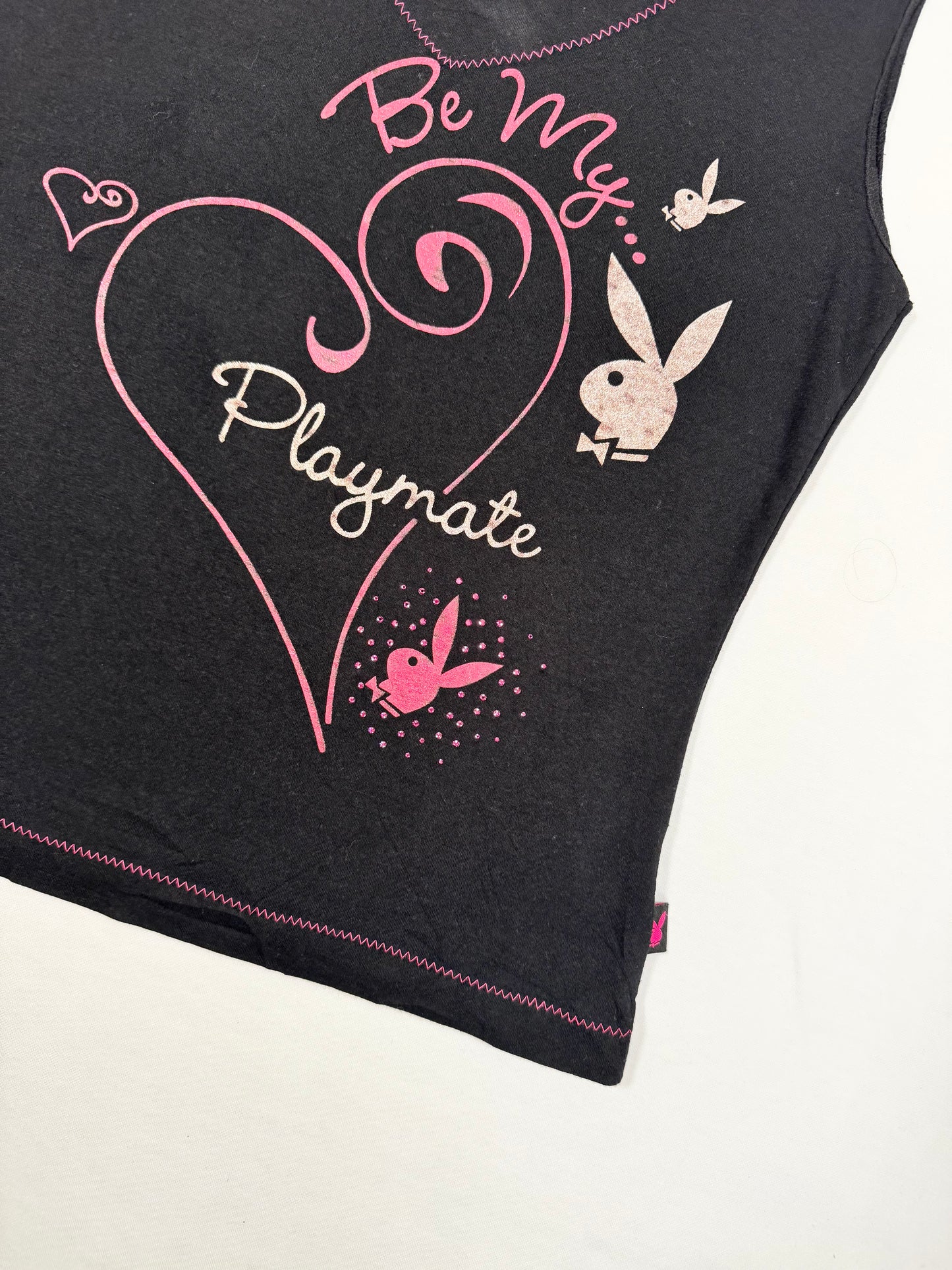 “Be my playmate” Playboy Tank ♡ M