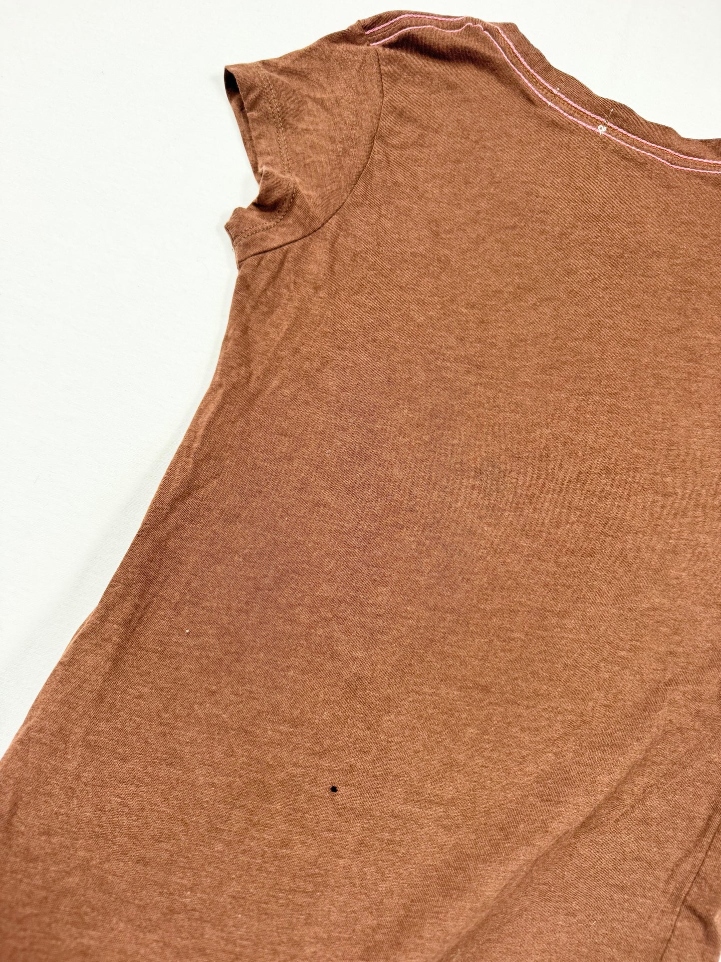 PINK Brown Tee ♡ XS