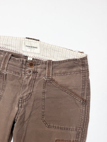 Abercrombie Brown Cargo Pants ♡ S