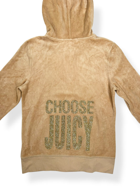 “Choose Juicy” Juicy Couture Zip Up ♡ M
