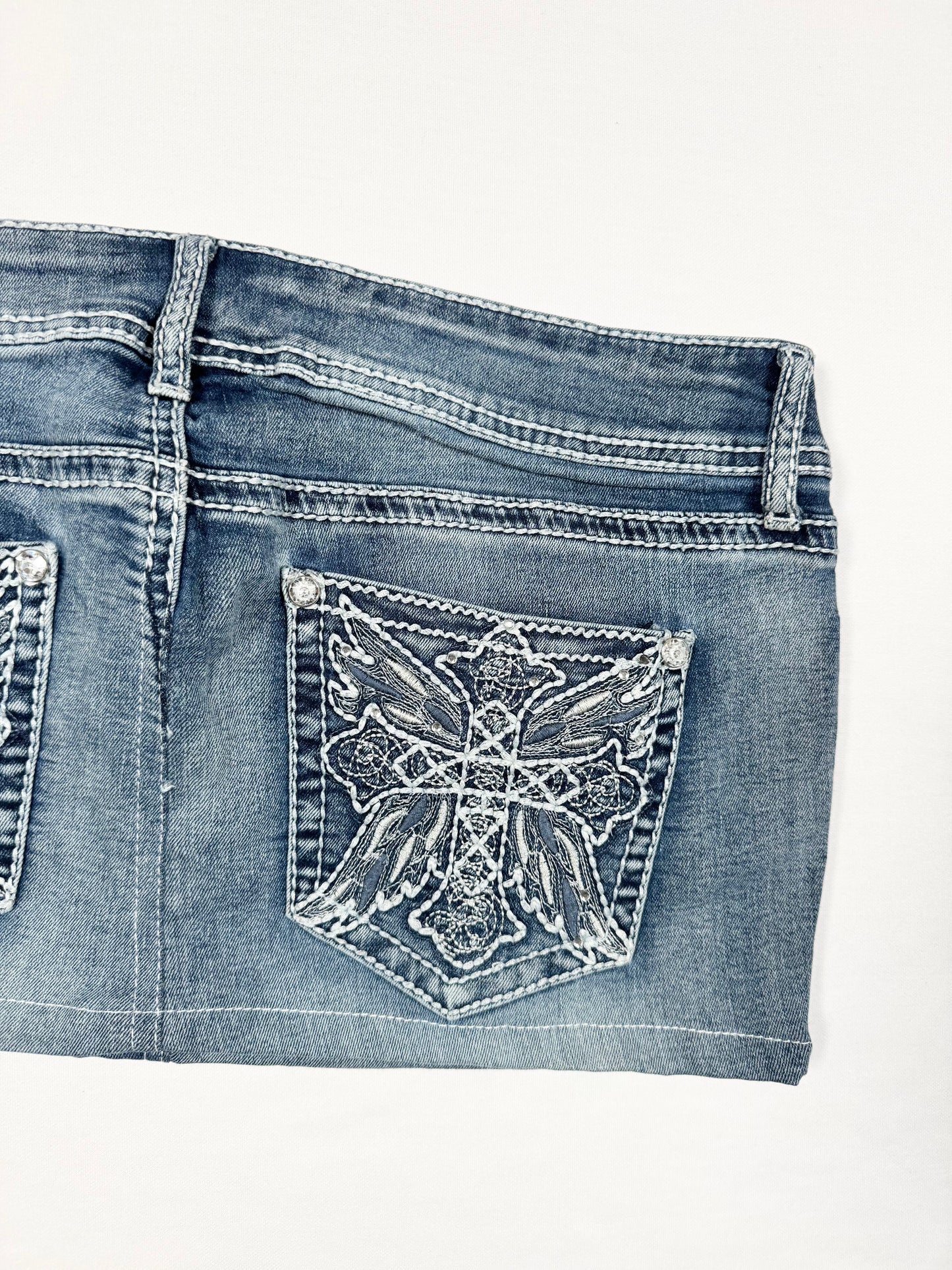 Cross Mini Skirt ♡ Size L