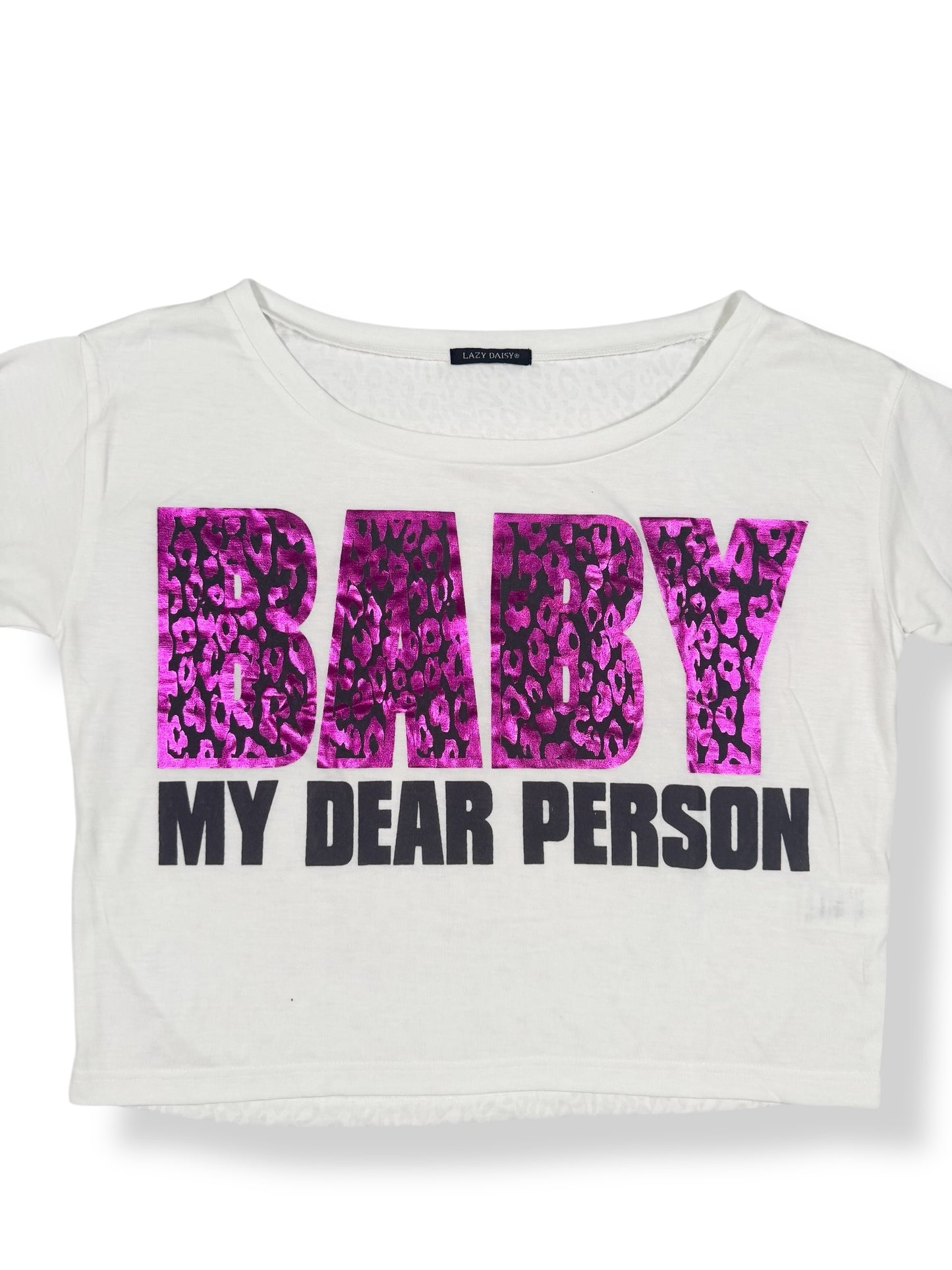 Baby Off Shoulder Long sleeved Top ♡ Size XS-M