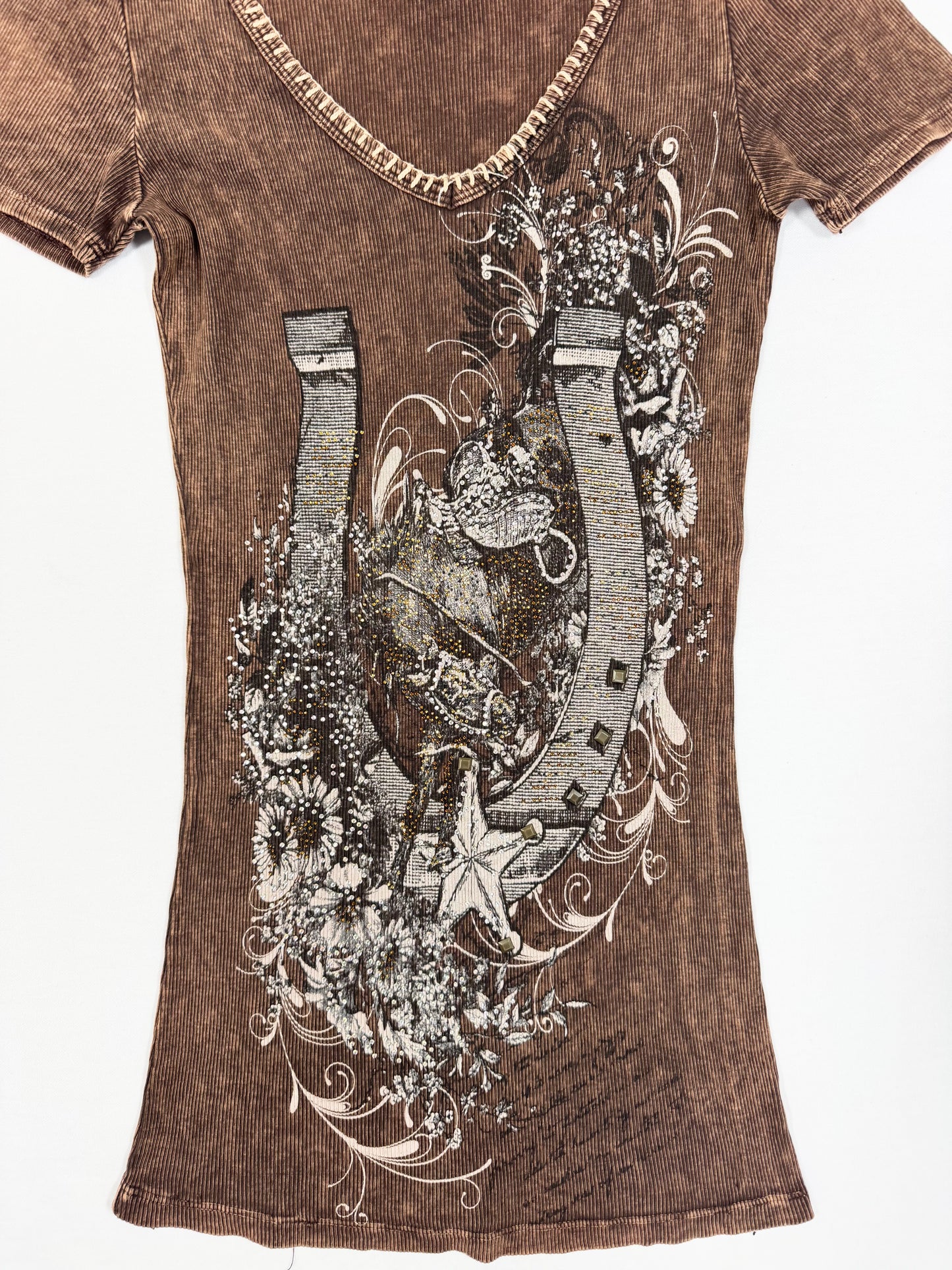 Vocal Horseshoe Grunge Tee ☆ S