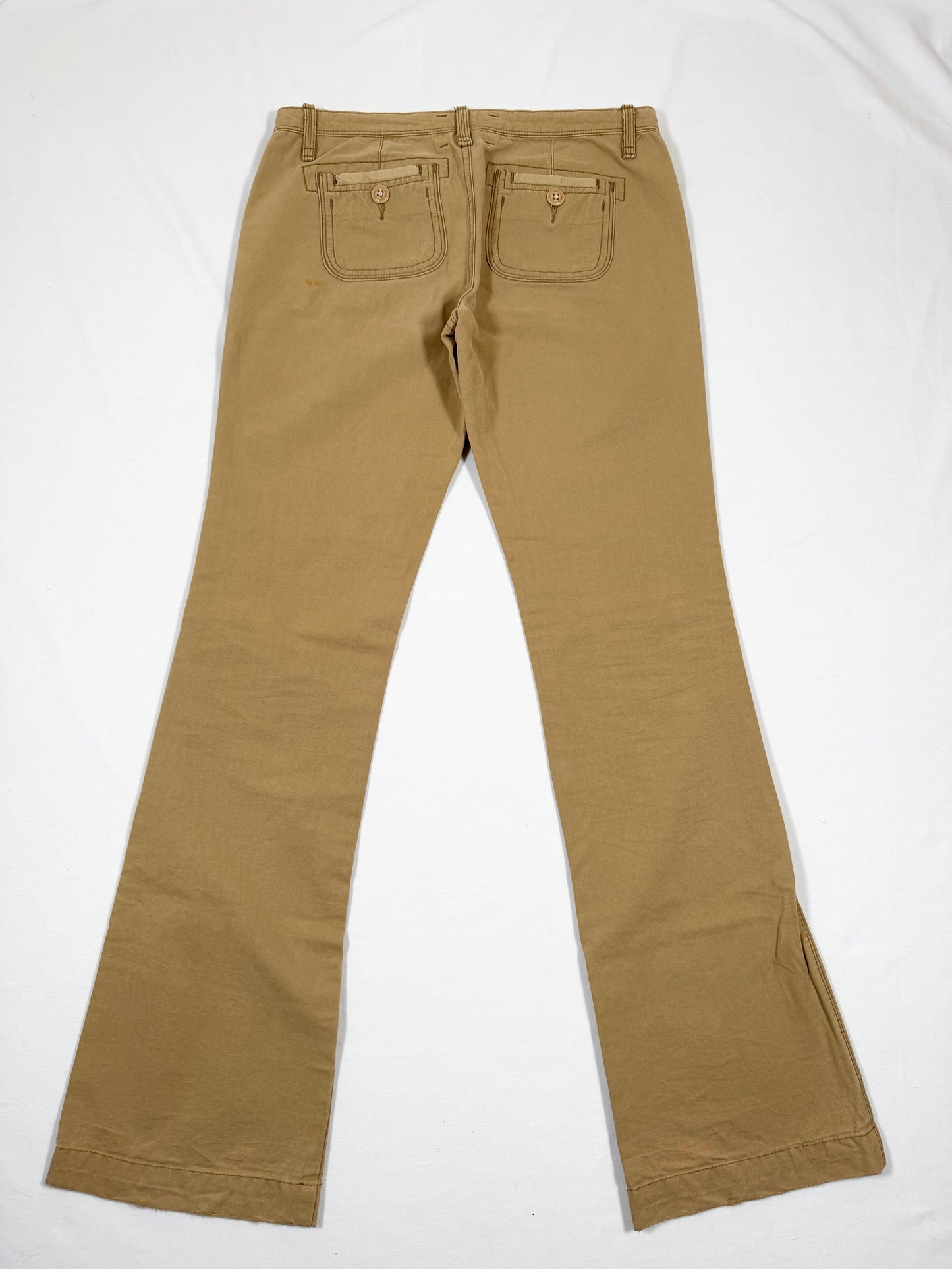 Abercrombie & Fitch Brown Flared Pants