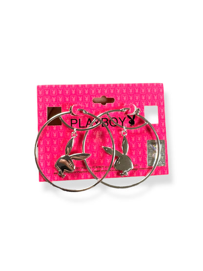 Deadstock Playboy Hoop Earrings