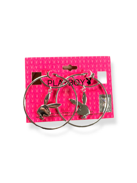 Deadstock Playboy Hoop Earrings