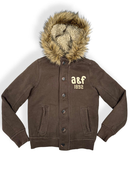 Abercrombie & Fitch Fur Hood Jacket