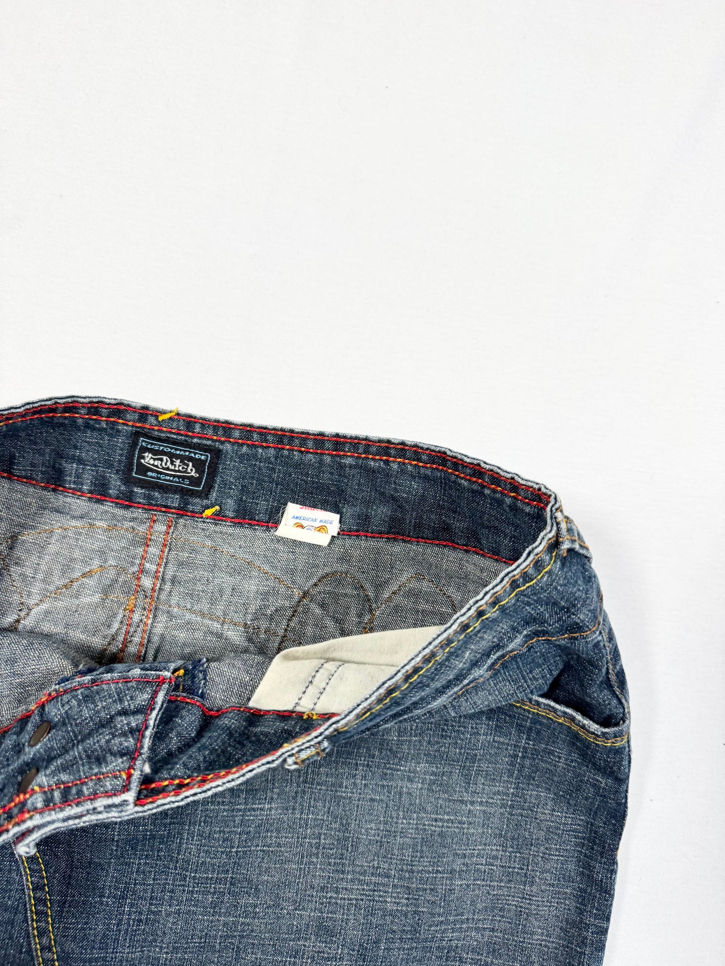 Von Dutch Patch Mini Skirt ♡ Size S