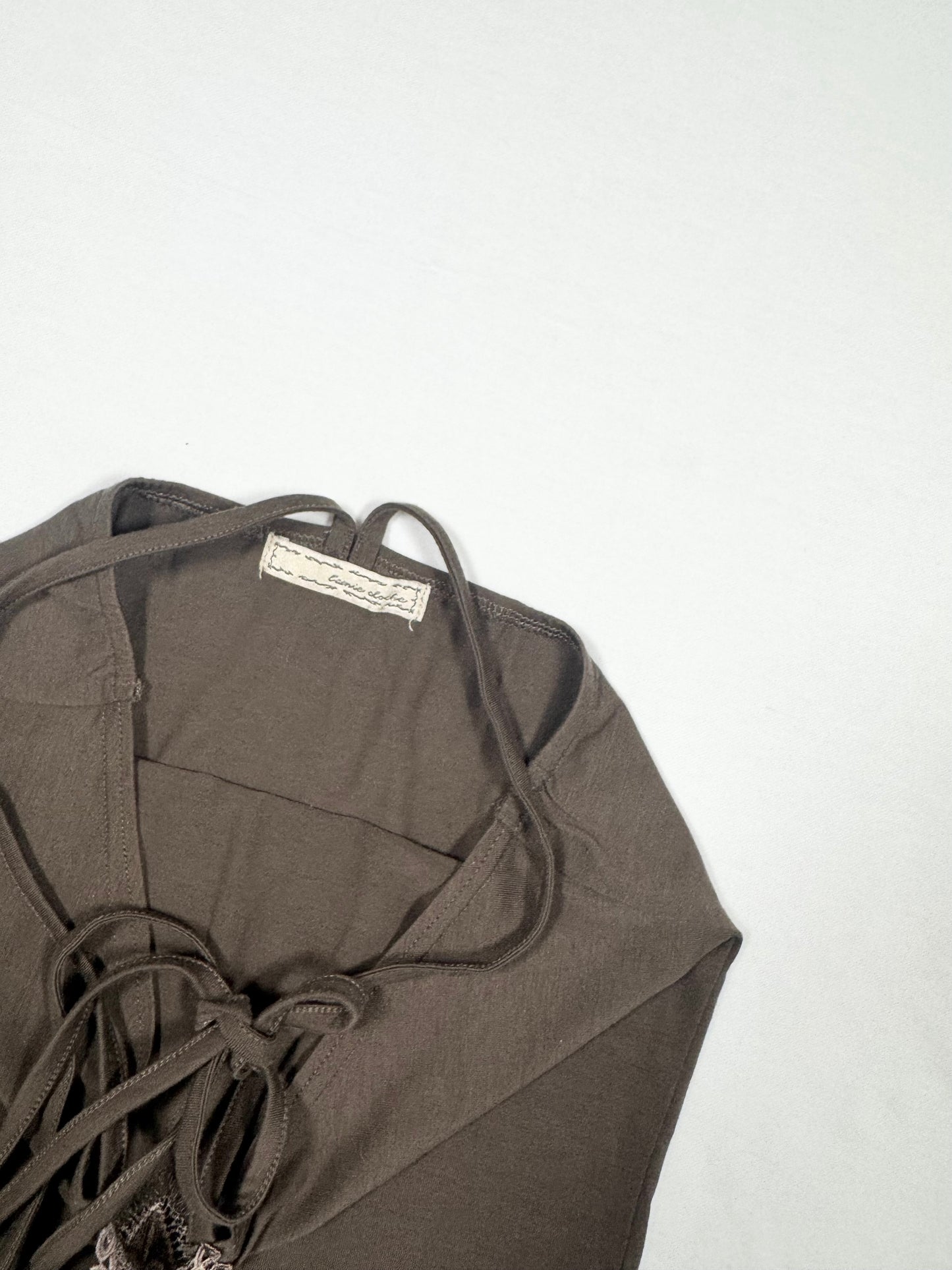 Brown Halter Cami ♡ Size S