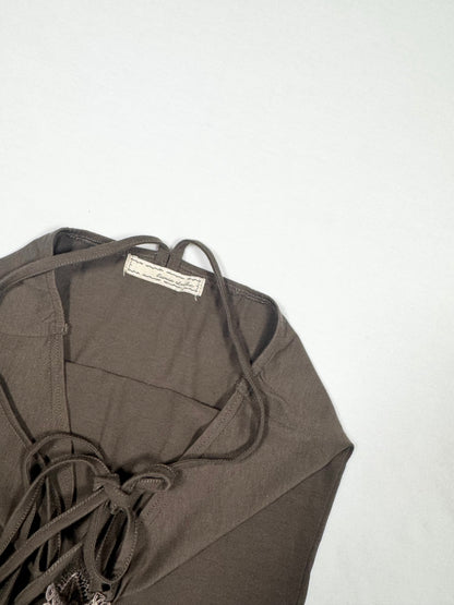 Brown Halter Cami ♡ Size S