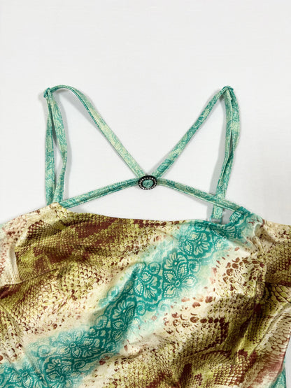 Snakeprint cami