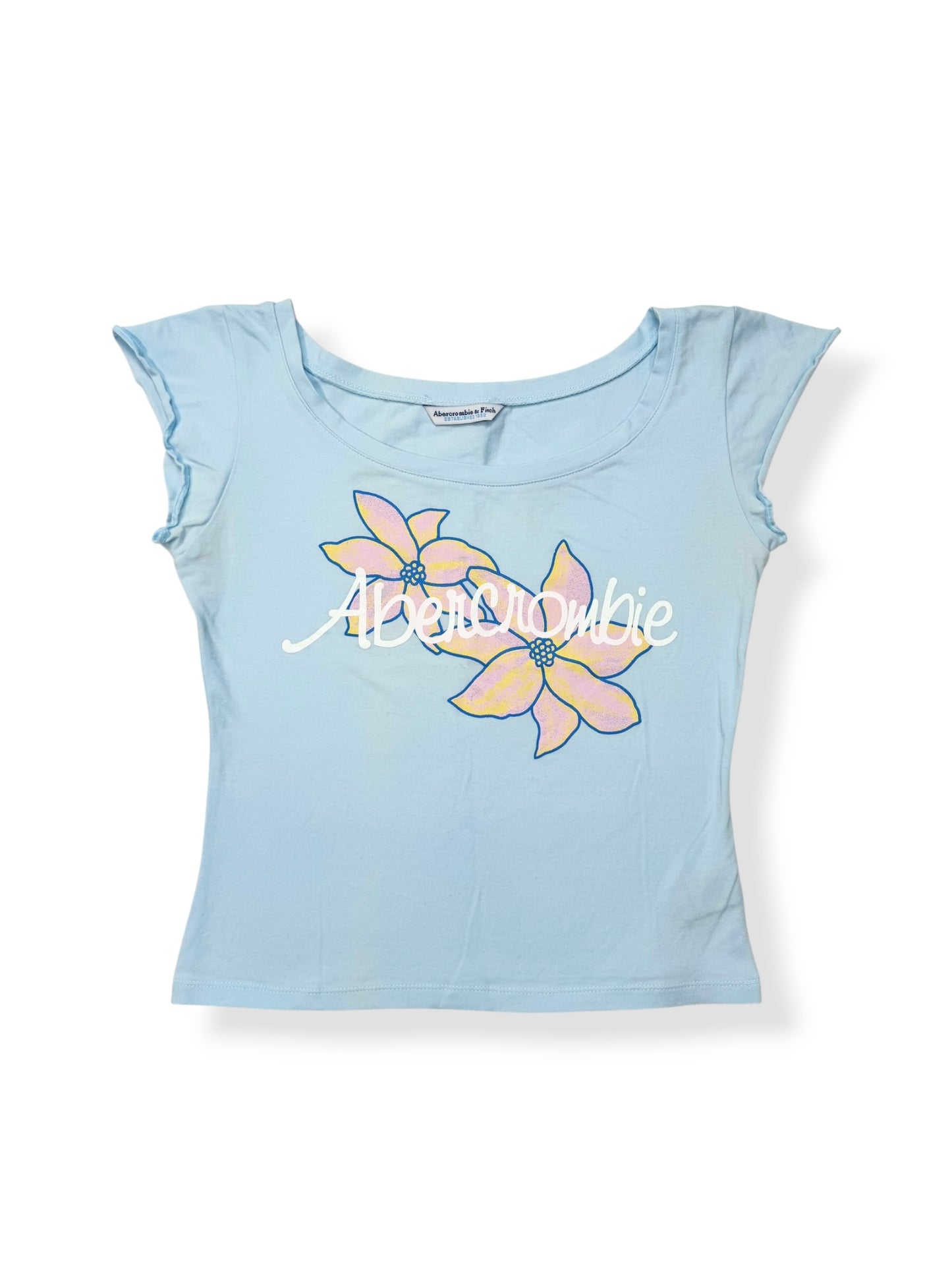Abercrombie Flower Tee ♡ S