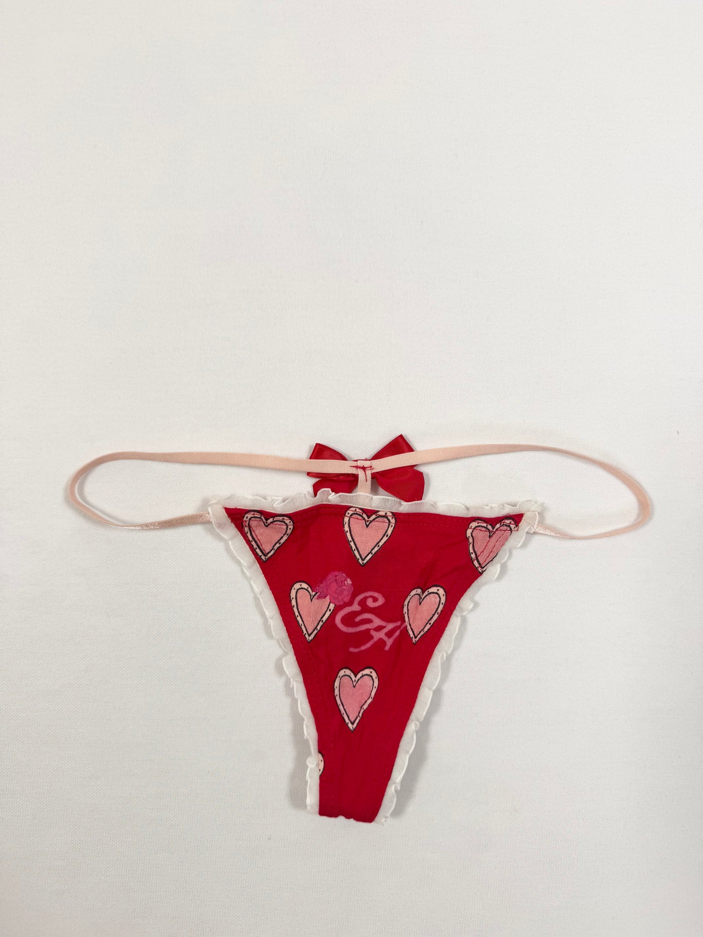 Red Ed Hardy Heart Cami Dress & Thong ♡ XS
