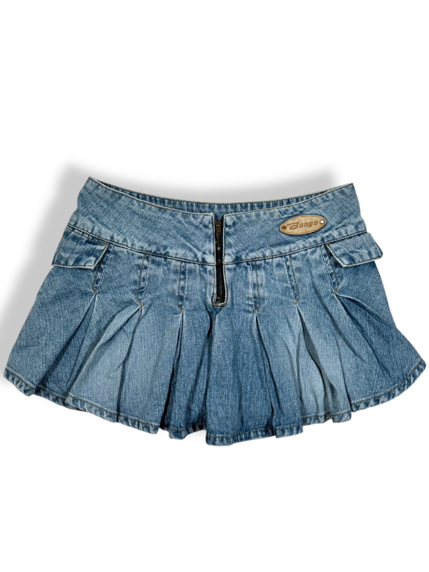 Bongo Pleated Mini Skirt