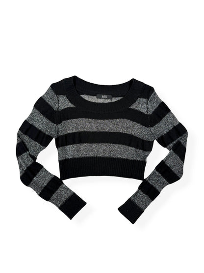 Love Junkie Cropped Striped Knit ♡ Size S