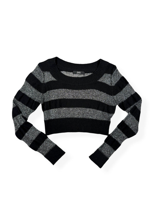 Love Junkie Cropped Striped Knit ♡ Size S