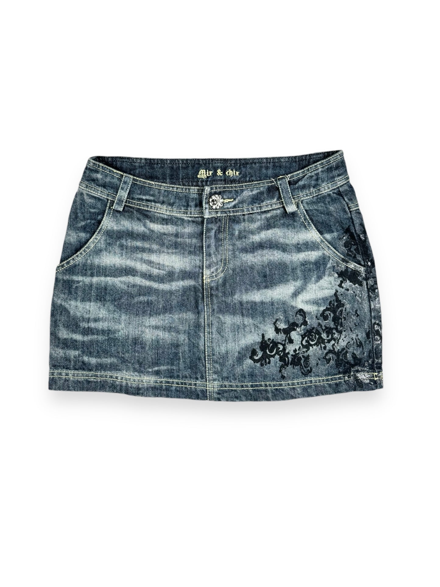 Grunge Mini Skirt