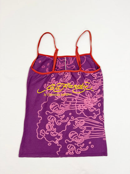 Purple Ed Hardy Cami ♡ L