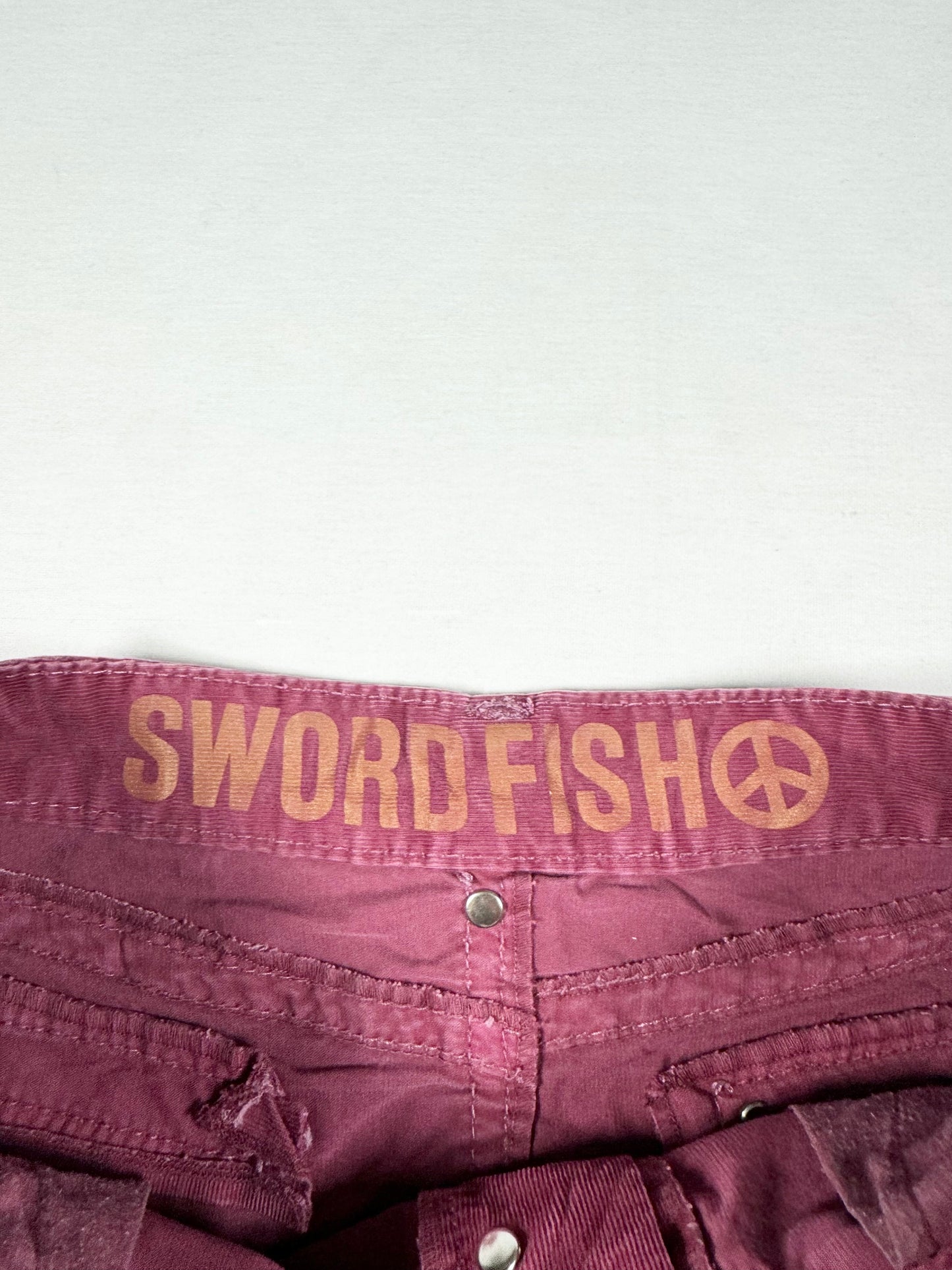 Swordfish Corduroy Mini Skirt