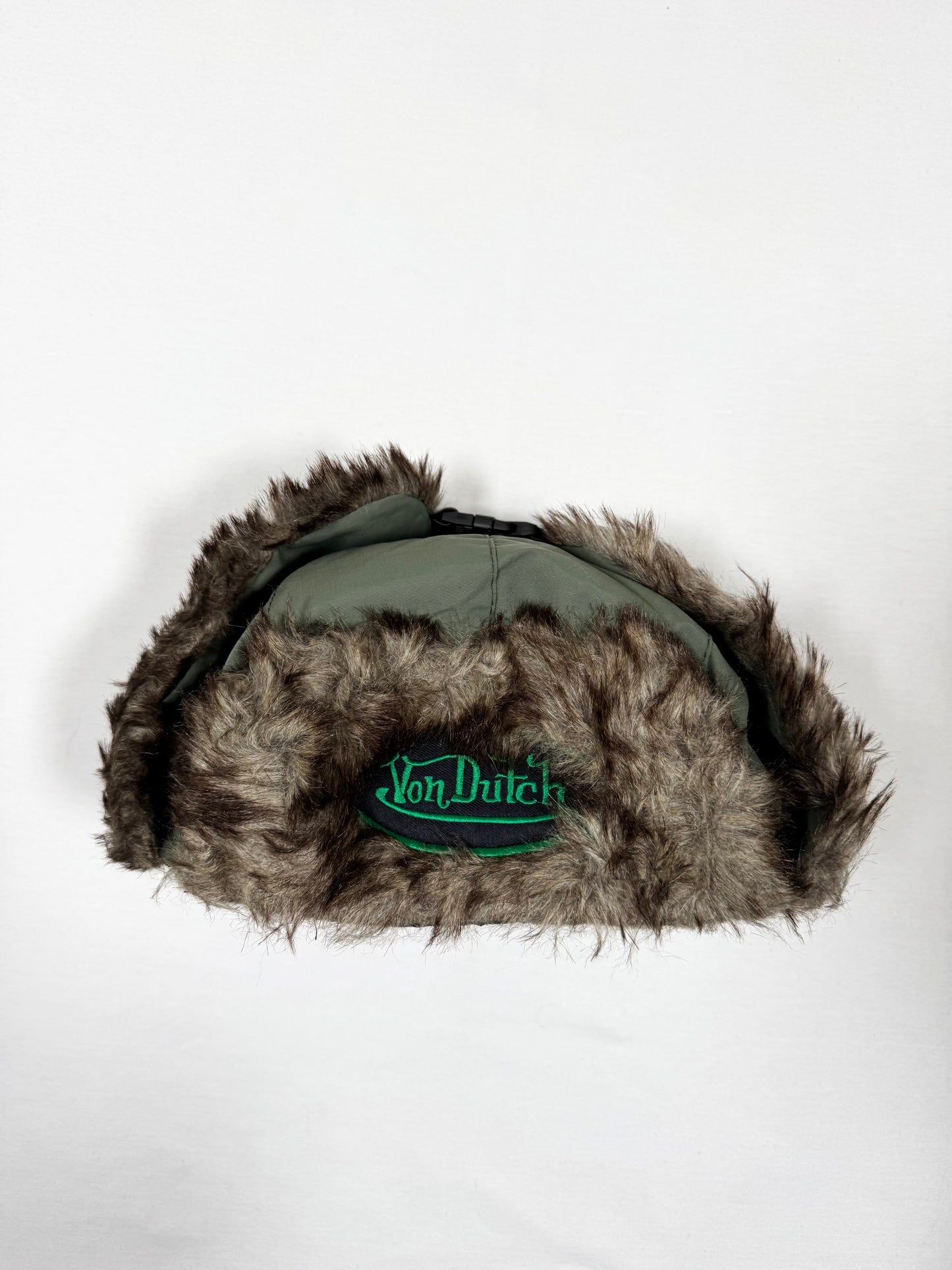khaki Fur Von Dutch Hat