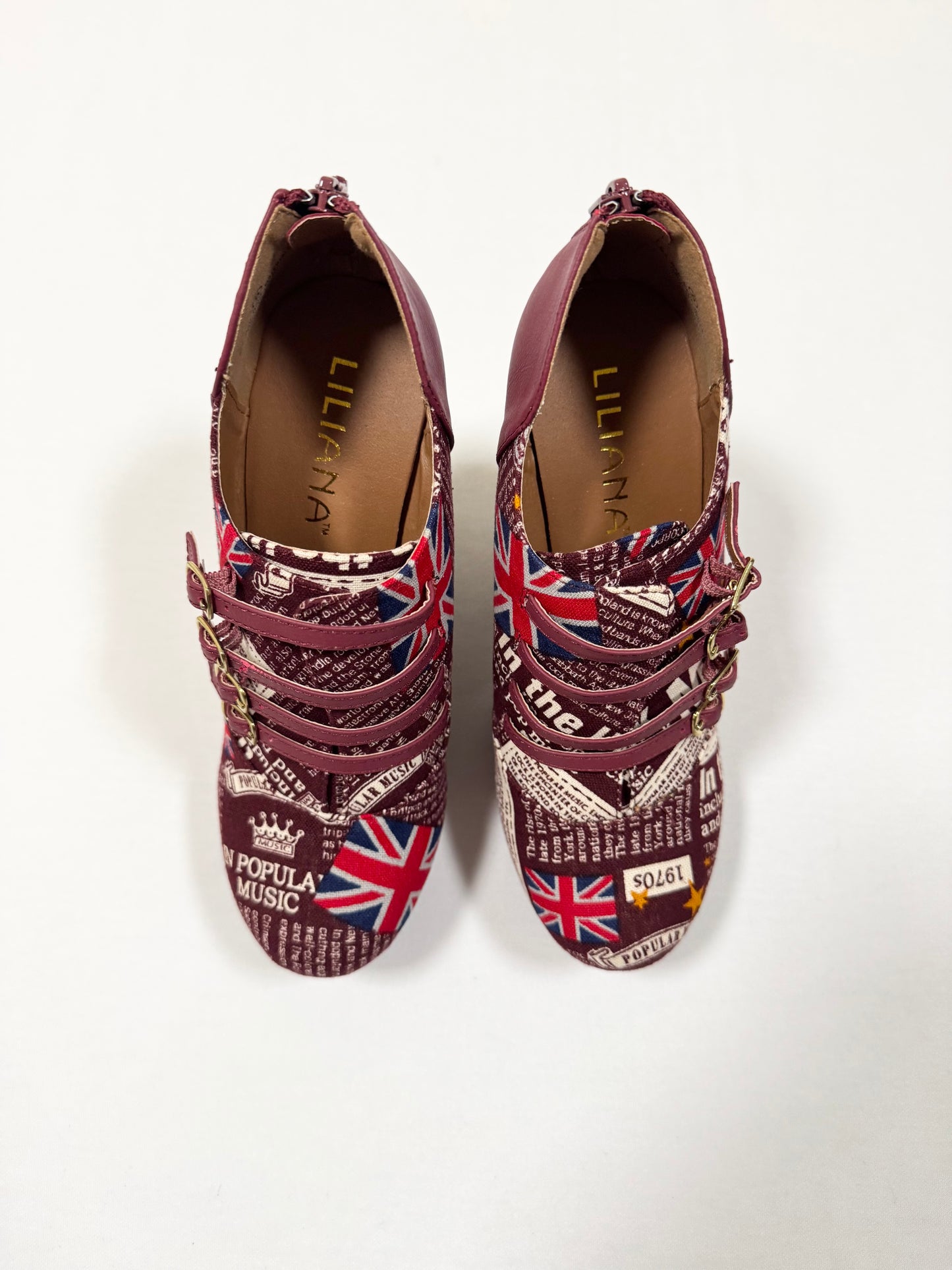 Union Jack Wedge Heels