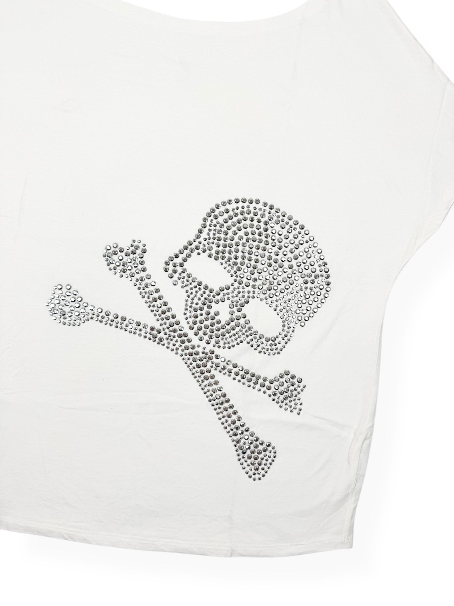 Skull Baggy Tee ♡ Size S