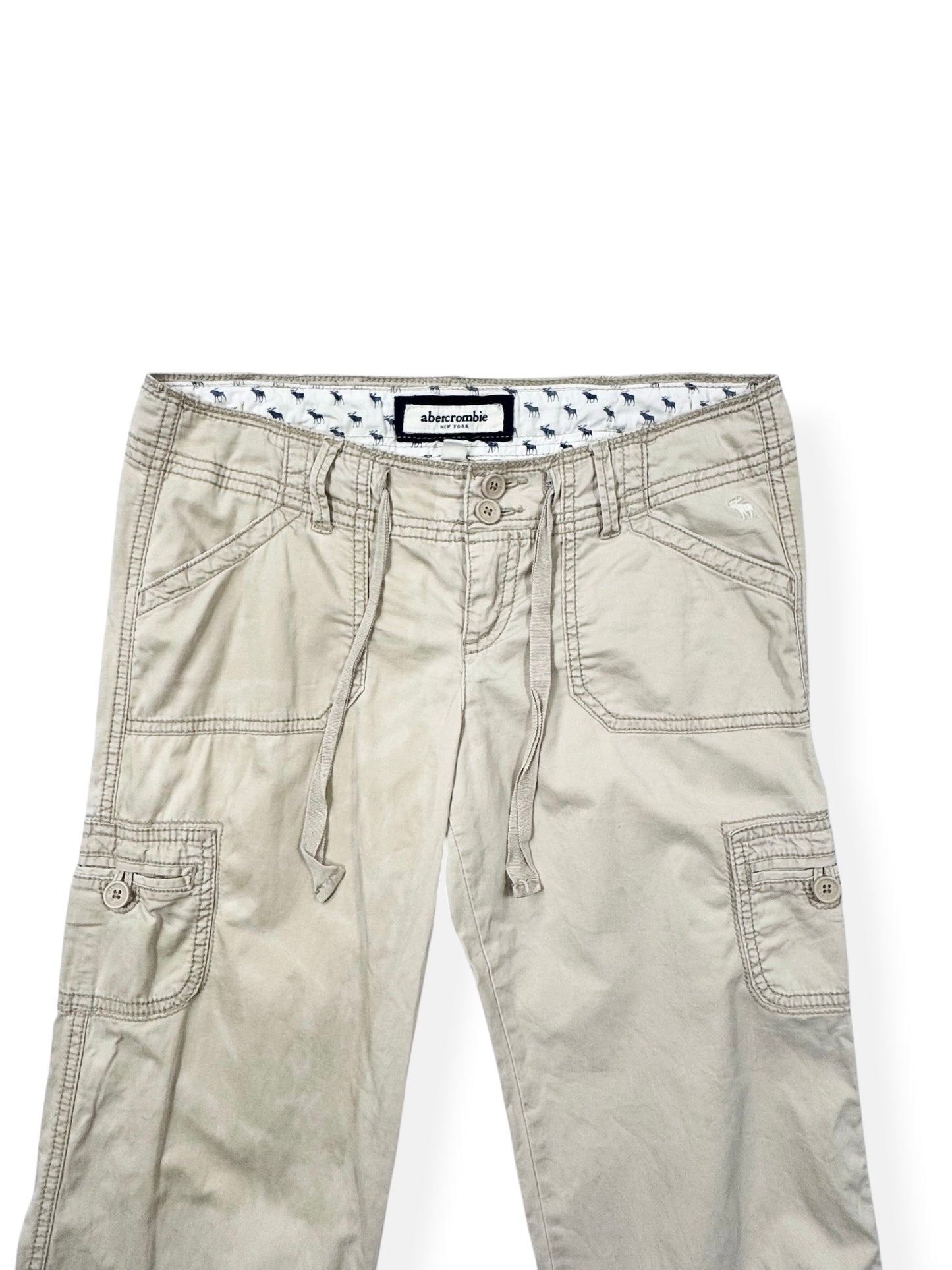 Abercrombie & Fitch Beige Cargo Pants ♡ S