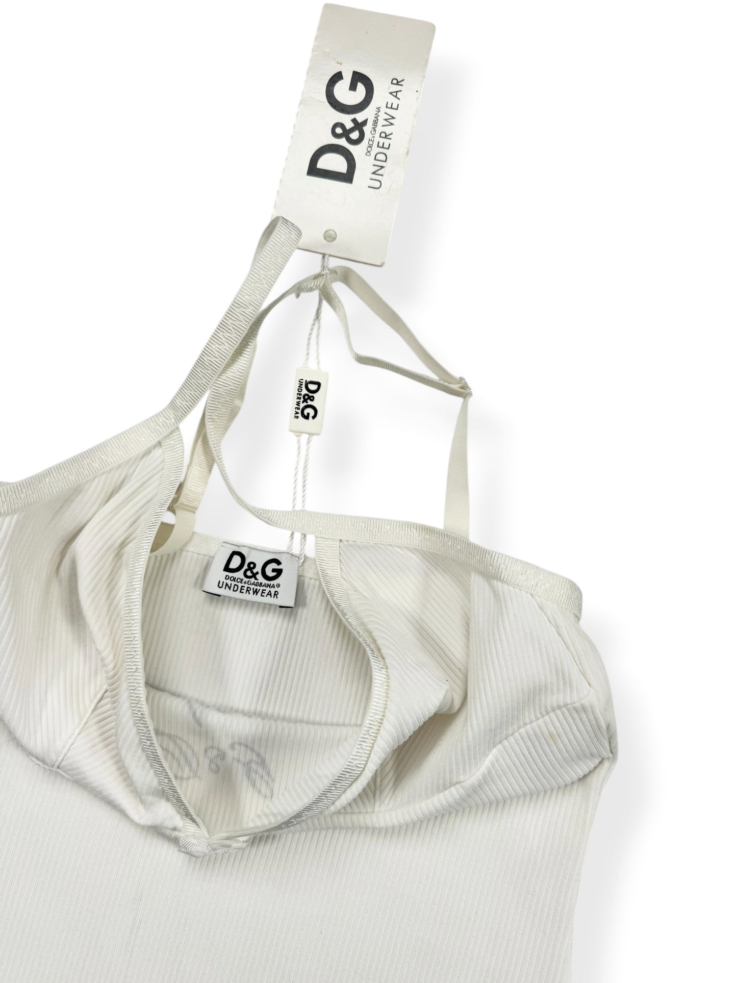 D&G Underwear White Cami ♡ M