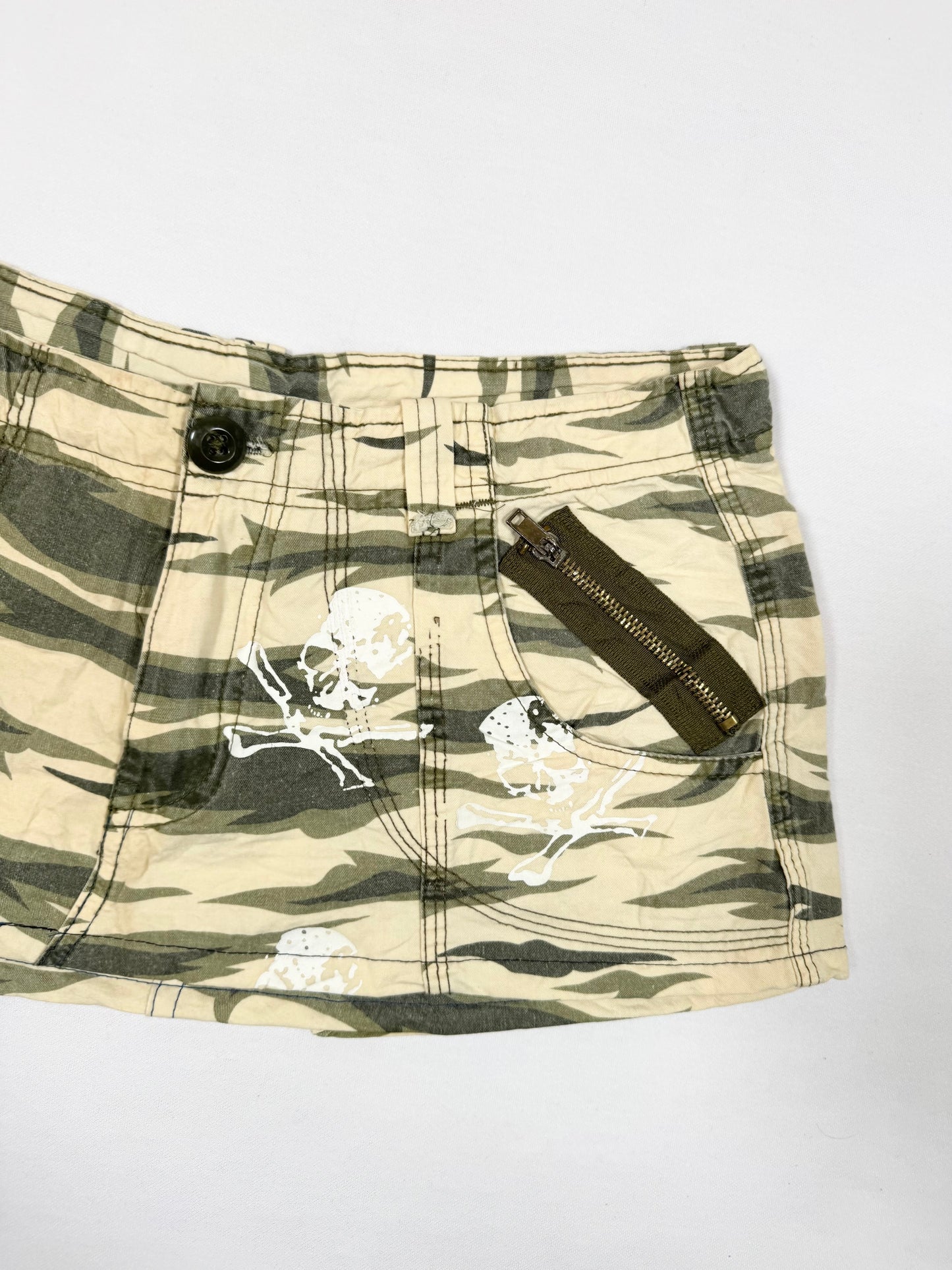 Camo Skull Skirt