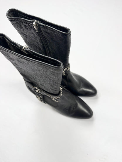 Baby Phat Heeled Boots ♡ 7