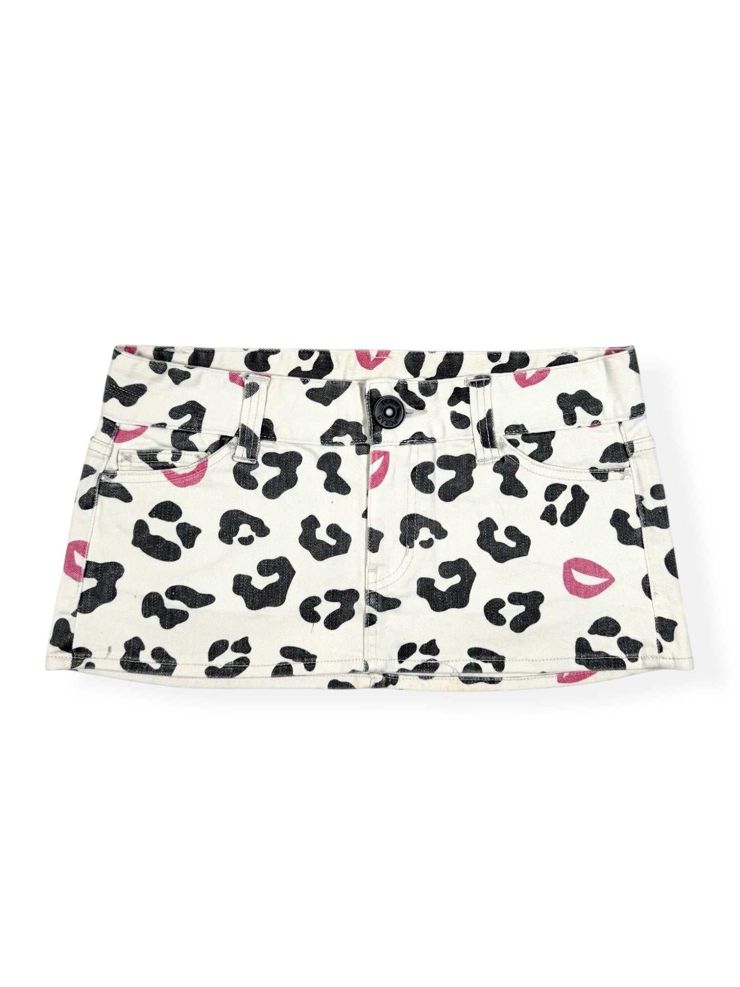 Leopard Mini Skirt ♡ Size S