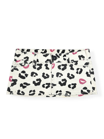 Leopard Mini Skirt ♡ Size S