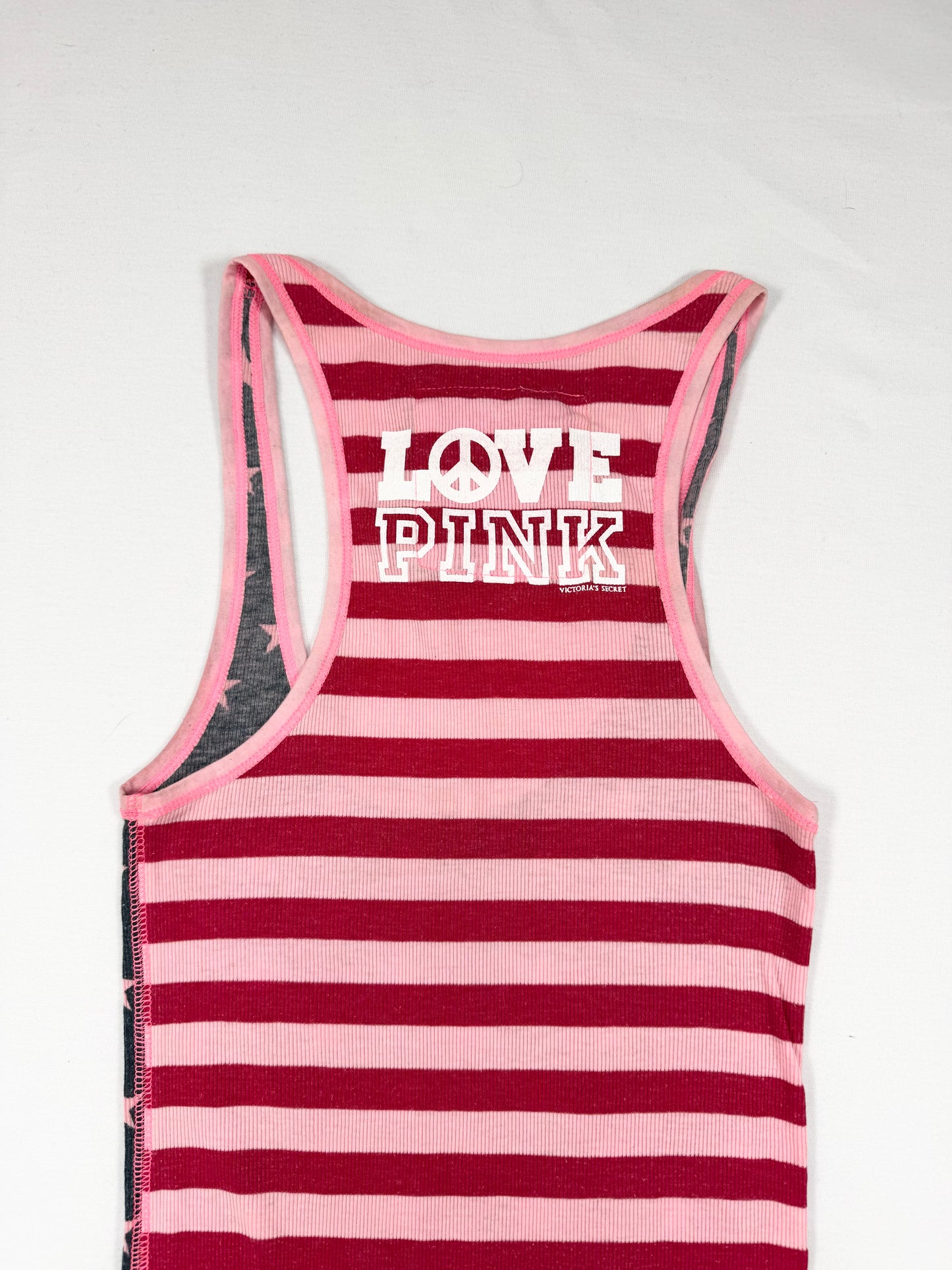 PINK Star & Striped Tank ♡ XS