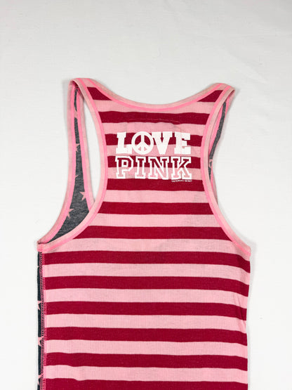 PINK Star & Striped Tank ♡ XS
