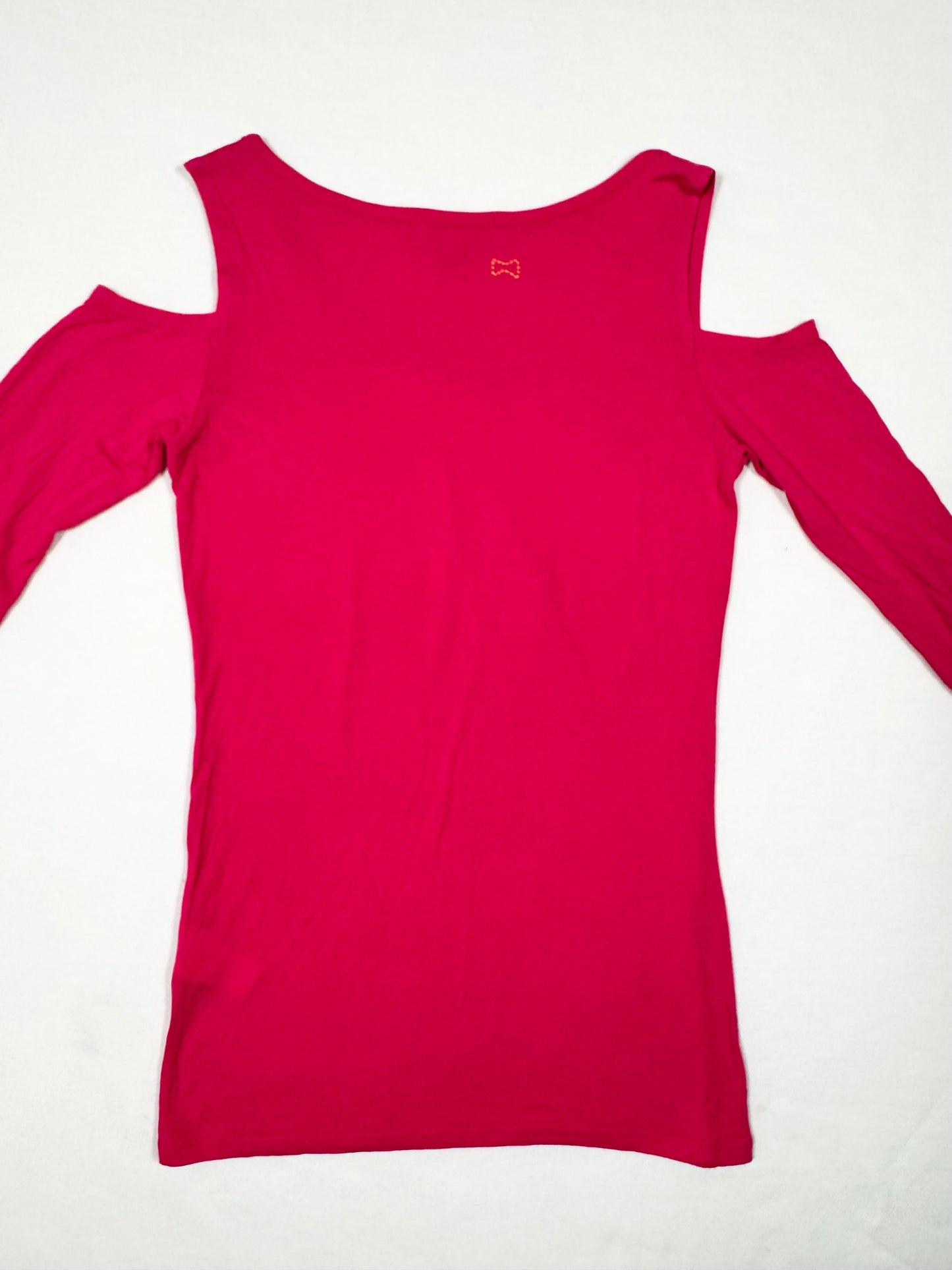 Playboy Cut Out Shoulder Top ♡ Size S