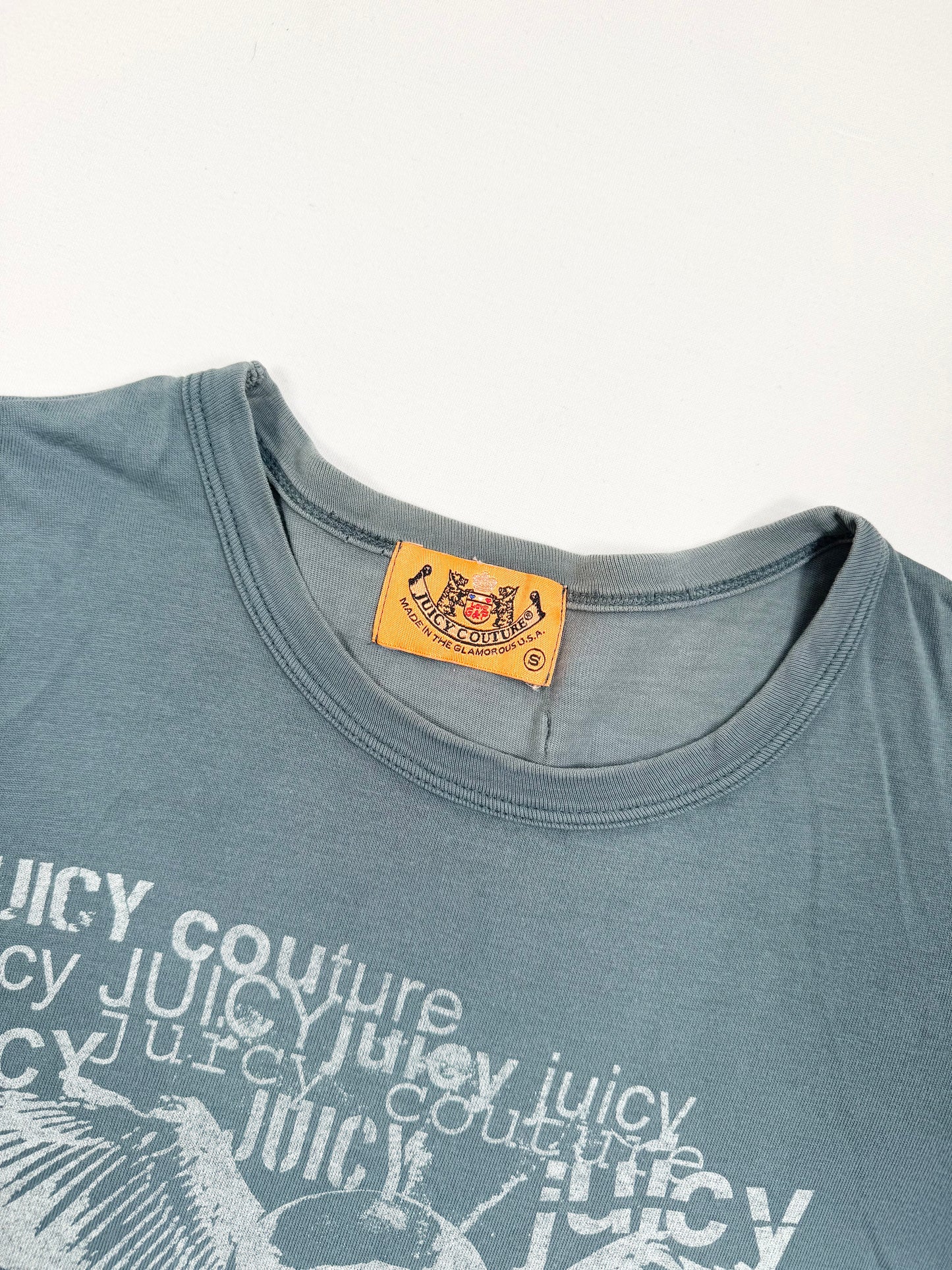 Juicy Couture Navy Skull Long Sleeved Top ♡ S