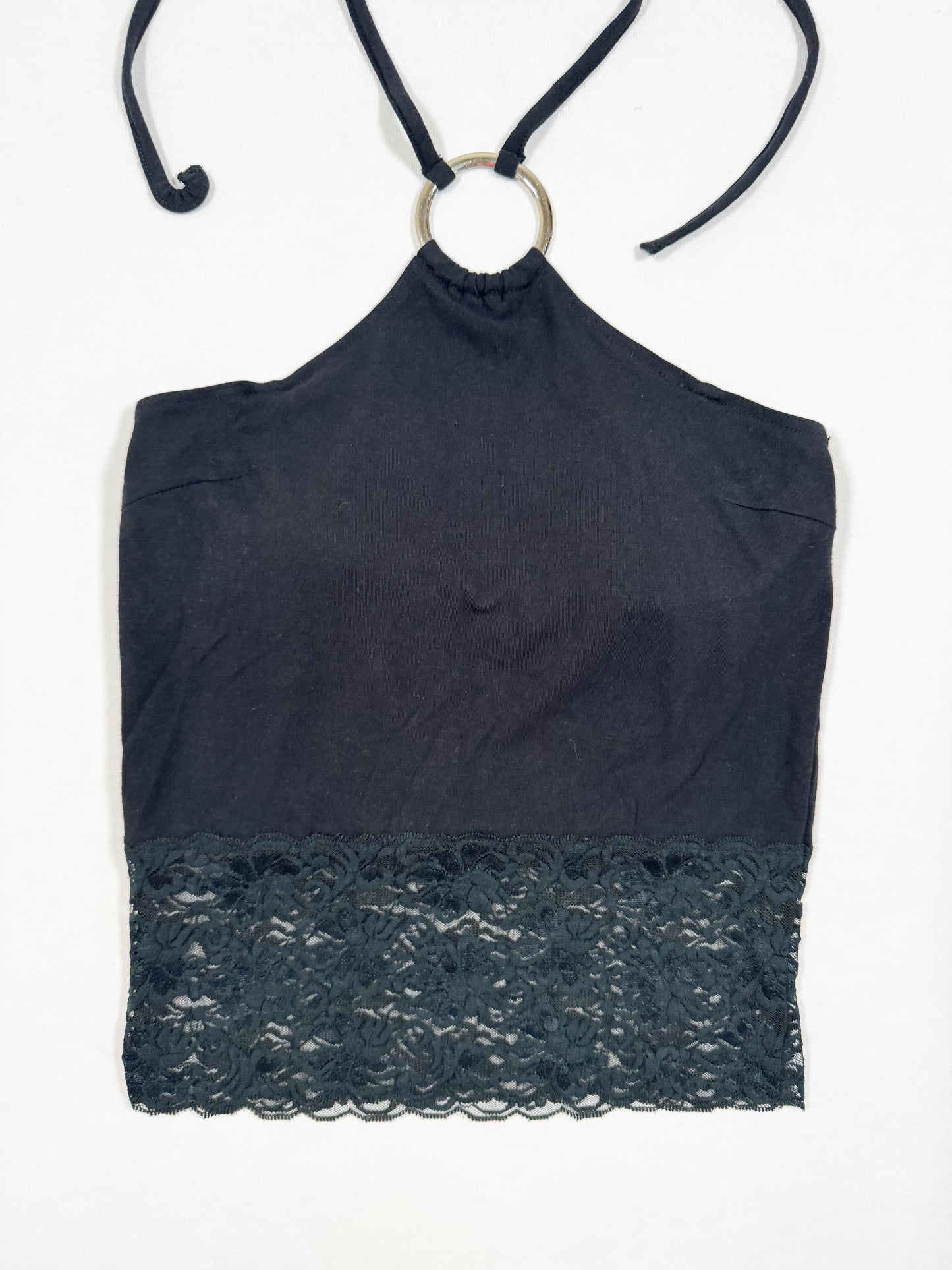Lace O Ring Halter ♡ Size S