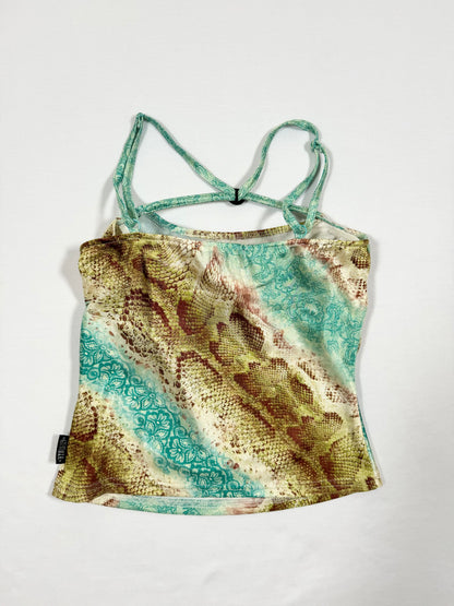 Snakeprint cami