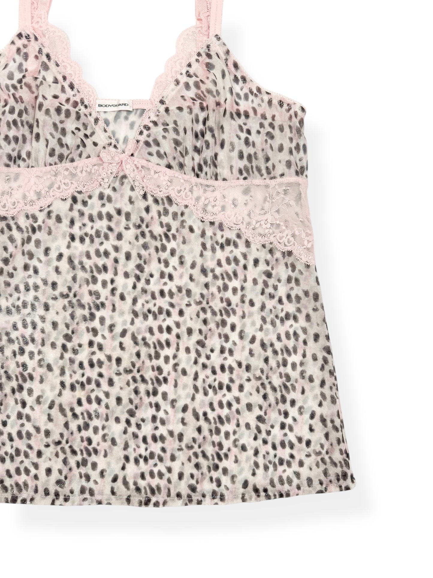 Bodyguard Pink Leopard Cami