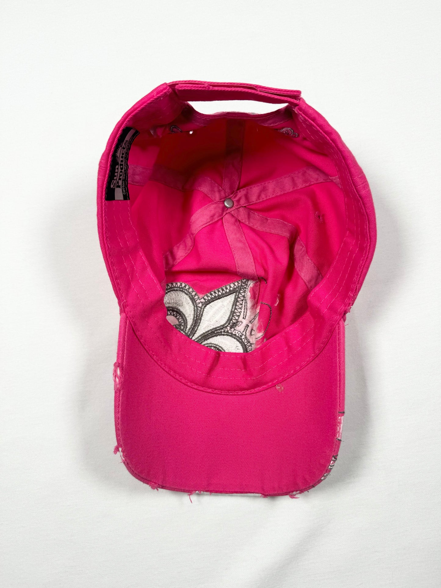 Pink Mcbling Cross Cap