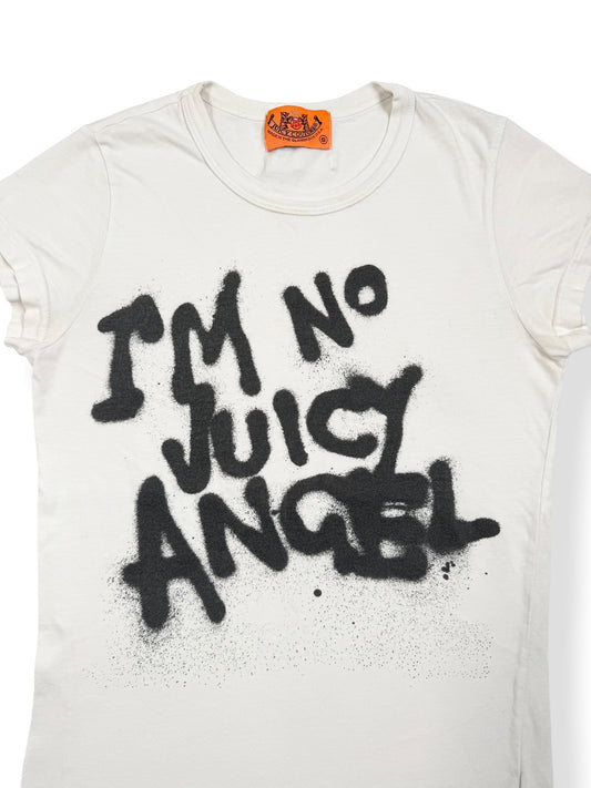 “I’m No Juicy Angel” Airbrush Tee ♡ S