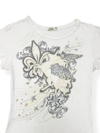 Angel Unicorn Cross Tee ♡ S