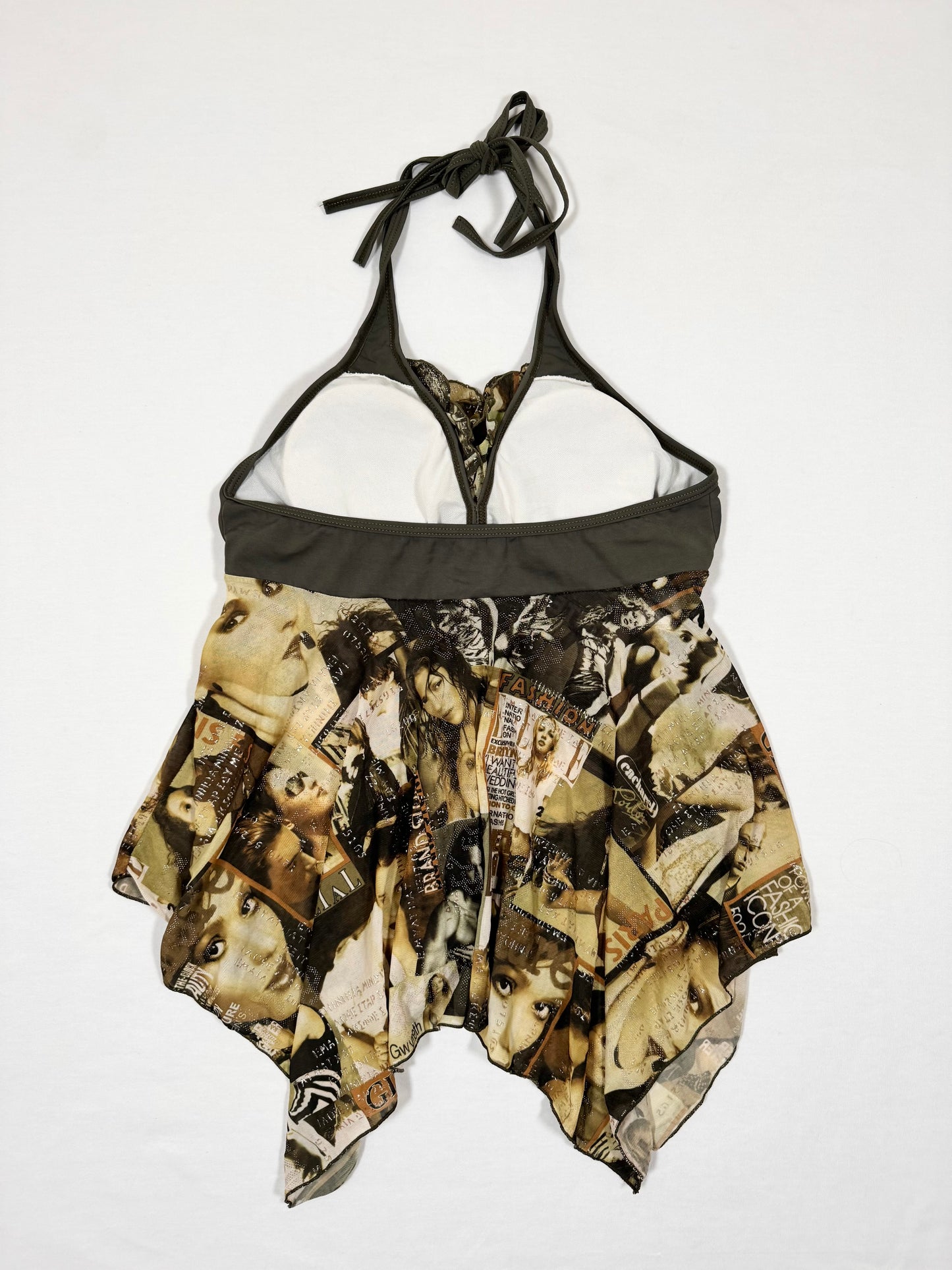 Magazine Print Halter