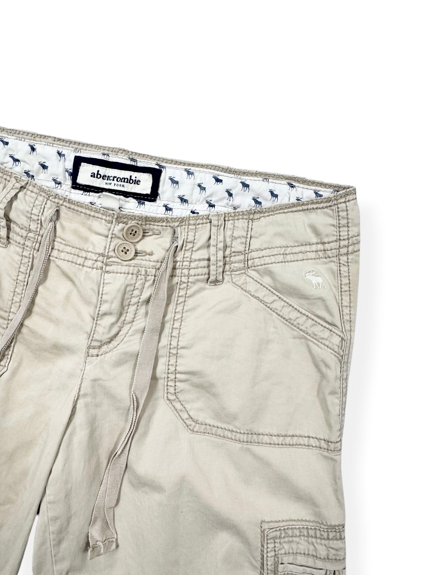Abercrombie & Fitch Beige Cargo Pants ♡ S