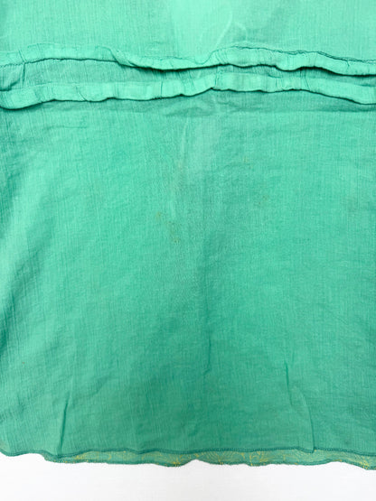 Green Paisley Tank ♡ M