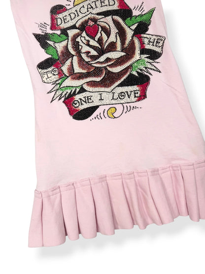 Ed Hardy Pink Mini Dress ♡ XXS